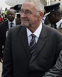 Interim Zambia President...Guy Scott
