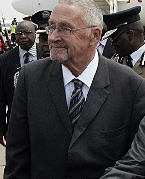 Interim Zambia President...Guy Scott